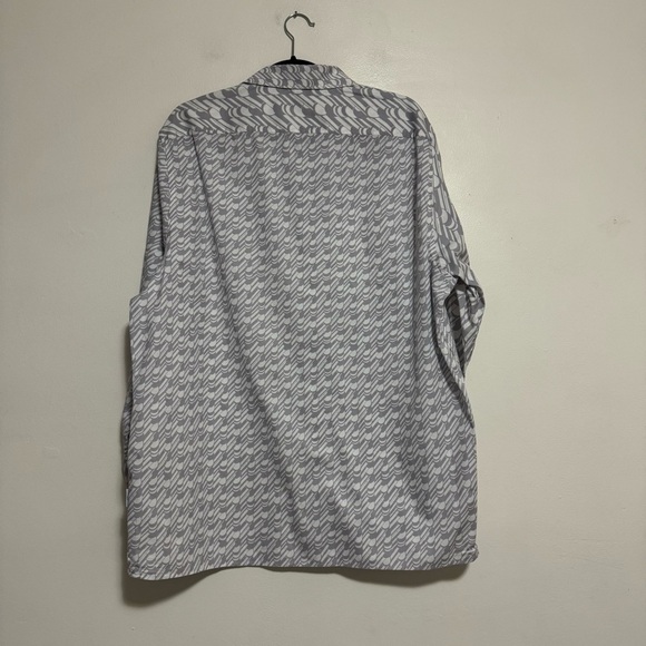 Ted Baker Retrow Long Sleeved Geometric Print Shirt - Size 5 - Picture 4 of 9